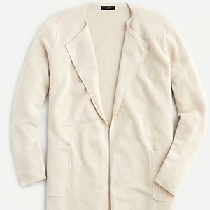J.Crew Juliette Collarless Sweater - Natural